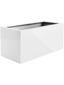 Argento, Box Shiny White, L: 120cm, H: 50cm, B: 50cm