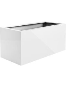 Argento, Box Shiny White, L: 80cm, H: 30cm, B: 30cm