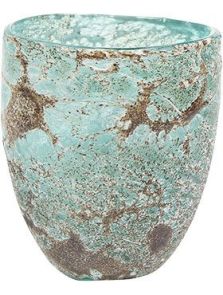 Aya, Vase Partner Ice Green, diam: 13cm, H: 15cm