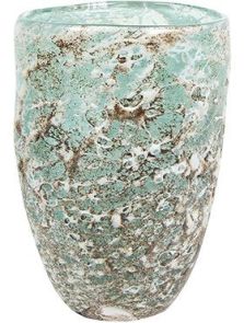 Aya, Vase Partner Ice Green, diam: 14cm, H: 20cm