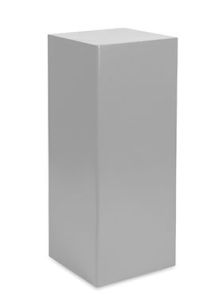 Deco Kunststof Pedestal, Mat, L: 40cm, H: 125cm, B: 40cm