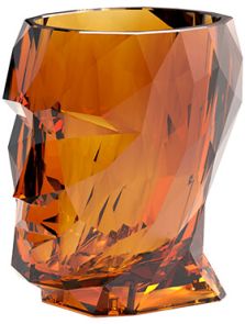 Adan Nano, Glossy Clear Amber, L: 17cm, H: 18cm, B: 13cm