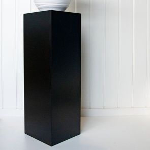 Sokkel zwart, 35x35x100cm