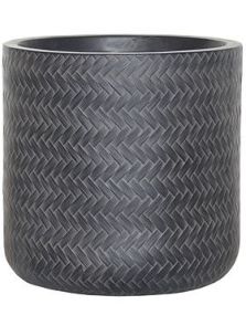 Baq Angle, Cylinder Anthracite, diam: 24cm, H: 24cm
