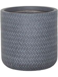 Baq Angle, Cylinder Grey, diam: 30cm, H: 30cm