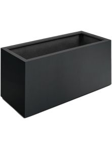Argento, Box With Wheels Black, L: 90cm, H: 40cm, B: 40cm