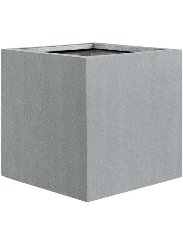 argento cube with wheels natural grey l 40cm h 40cm b 40cm