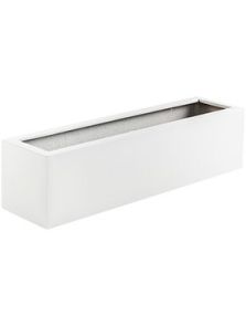 Argento, Small Box Shiny White, L: 60cm, H: 15cm, B: 15cm