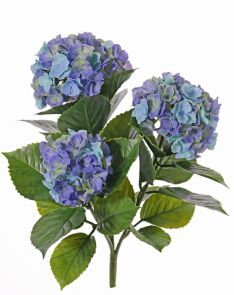 Hortensia blauw - UV & Waterproof, H: 43cm