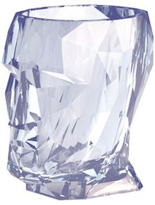 Adan Nano Glossy, Pot Clear Cristal, L: 17cm, H: 18cm, B: 13cm