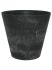 artstone claire pot black diam 27cm h 24cm