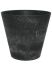 artstone claire pot black diam 33cm h 29cm