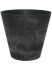 artstone claire pot black diam 37cm h 34cm