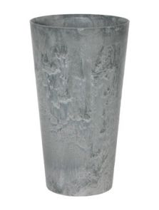 Artstone, Claire vase grey, diam: 28cm, H: 49cm