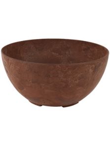 Artstone, Fiona Bowl Oak, diam: 25cm, H: 12cm