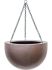 baq gradient hanging bowl matt coffee diam 38cm h 24cm