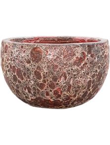 Baq Lava, Bowl relic pink, diam: 40cm, H: 24cm