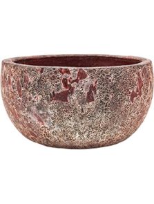 Baq Lava, Bowl relic pink, diam: 52cm, H: 29cm