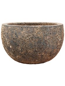 Baq Lava, Bowl relic rust metal, diam: 40cm, H: 24cm