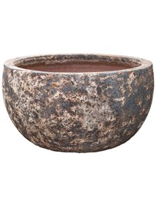 Baq Lava, Bowl relic rust metal, diam: 52cm, H: 29cm