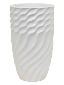 Baq Luxe Lite Glossy Breaker, Partner white, diam: 36cm, H: 60cm