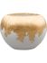 baq luxe lite glossy globe whitegold diam 45cm h 32cm