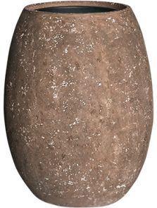 Baq Polystone Coated Plain, Balloon Rock (met inzetbak), diam: 52cm, H: 68cm