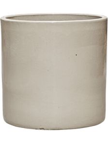 Cylinder, Pot Cream, diam: 30cm, H: 30cm