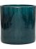 cylinder pot ocean blue diam 30cm h 30cm