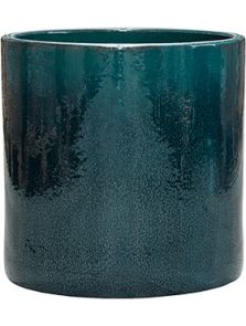 Cylinder, Pot Ocean Blue, diam: 30cm, H: 30cm