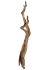 decowood ghostwood sandblasted h 125cm