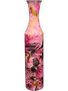 Designed By Lammie, Bottle Polly Pink, diam: 15cm, H: 71cm
