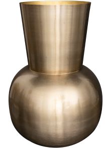 Elynn, Vase Gold, diam: 25cm, H: 36cm