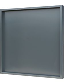 Hout frame, MDF RAL 7016 zijdeglans, L: 80cm, H: 6cm, B: 80cm