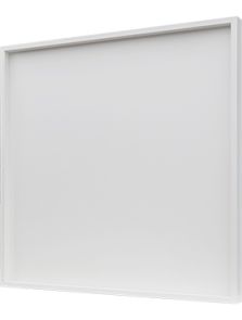 Hout frame, MDF RAL 9010 zijdeglans, L: 100cm, H: 6cm, B: 100cm
