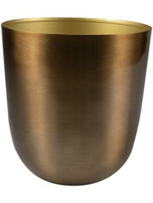 Mayk, Pot Gold, diam: 12cm, H: 13cm