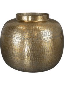 Nynke, Pot Tall Gold, diam: 35cm, H: 28cm