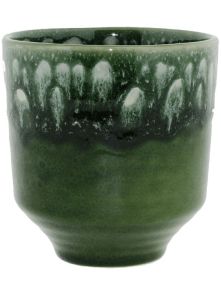 Otis, Pot 2-Tone Green, diam: 13cm, H: 13cm