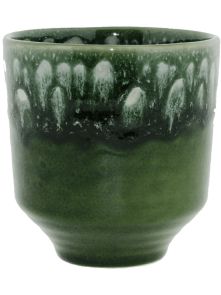Otis, Pot 2-Tone Green, diam: 15,5cm, H: 15,5cm