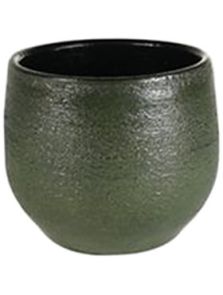 Zembla, Pot Green, diam: 15cm, H: 13cm